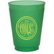 Double Circle Monogram Colored Shatterproof Cups Image 5 of 5